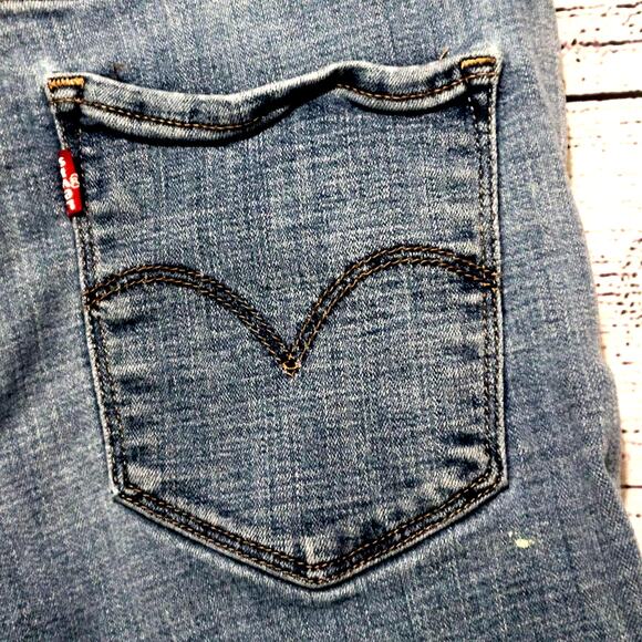 Levi's High Rise Light Wash Skinny Jeans Size 31 - Picture 7 of 10